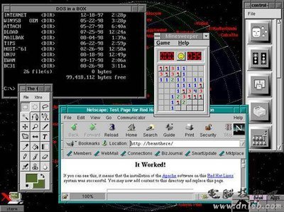 经典怀旧 几张Linux图形界面照片_电脑技术吧-最基础最实用的电脑技术网站